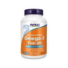 Omega-3 Fish Oil 1000 mg – 360 EPA / 240 DHA – Molecularly Distilled Heart Support Softgels