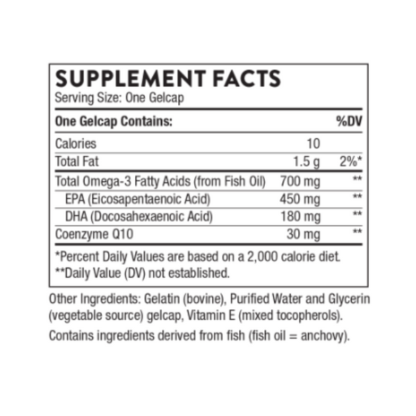 Omega-3 with CoQ10