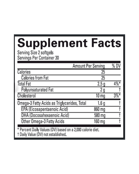 Omega 3 Power for Brain & Heart Support
