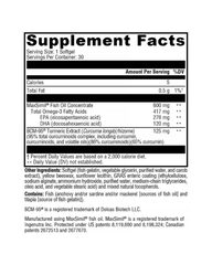 Omega MonoPure® Curcumin EC Omega-3 Support
