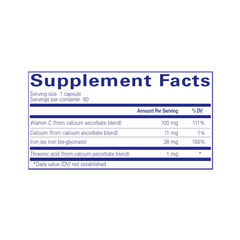 OptiFerin-C – Iron & Vitamin C for Red Blood Cell Support