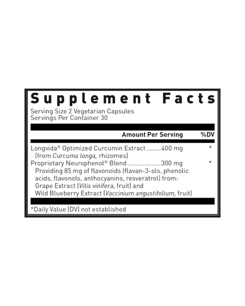 Curcumin + Blueberry Brain Support Formula