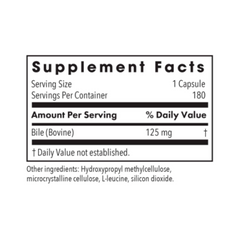 Ox Bile 125 mg Digest
