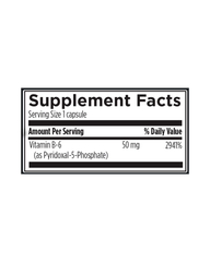 Vitamin B6 (P-5-P) Activated Formula for Energy, Mood & Nervous System Support