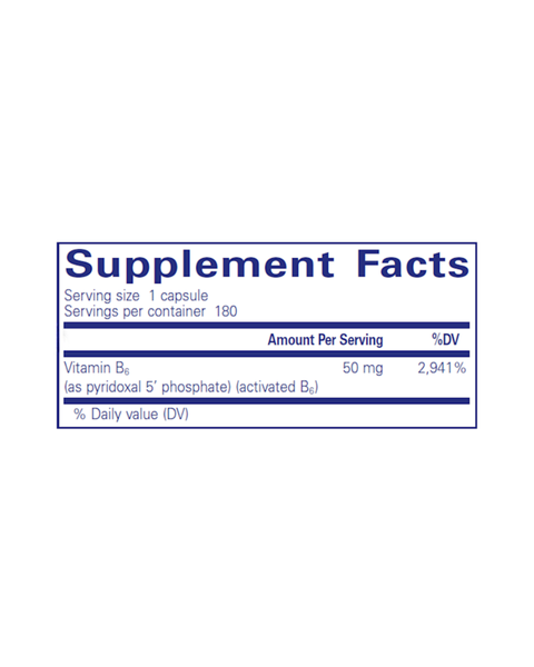 P5P 50 – Activated Vitamin B6 for Metabolism & Energy Support
