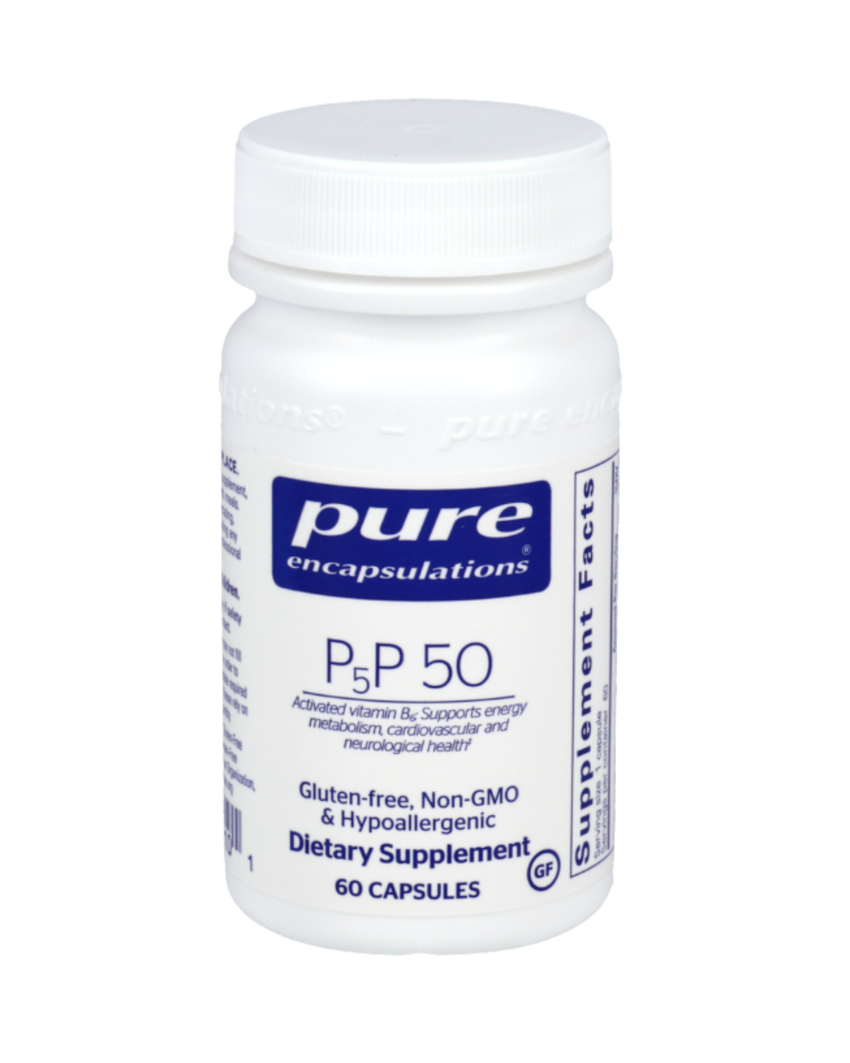 P5P 50 – Activated Vitamin B6 for Metabolism & Energy Support