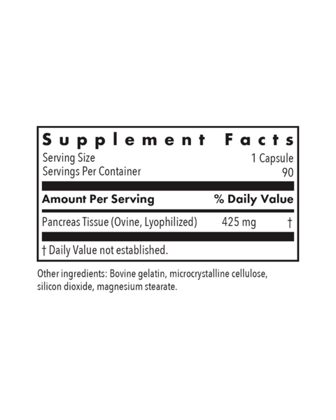 Pancreas Natural Glandular Lamb Digestive Support