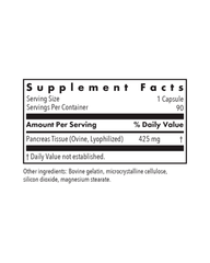 Pancreas Natural Glandular Lamb Digestive Support