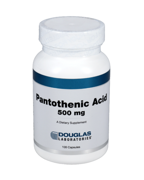 Pantothenic Acid 500 mg – Vitamin B5 Support