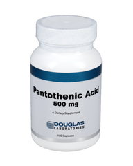 Pantothenic Acid 500 mg – Vitamin B5 Support
