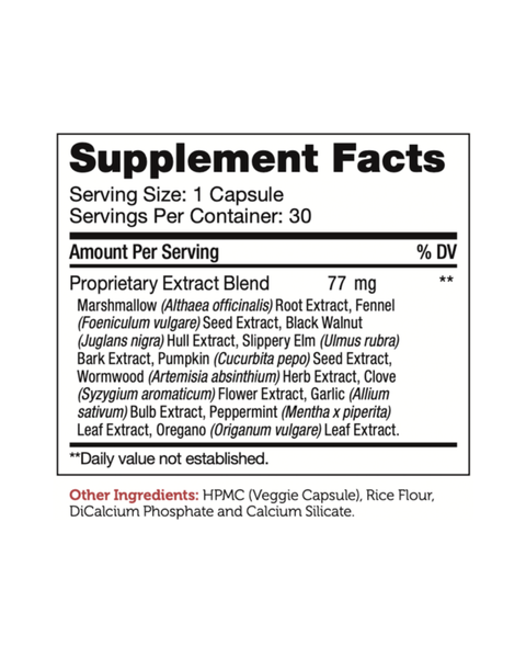 ParaGuard Capsules – Herbal Digestive & Gut Support