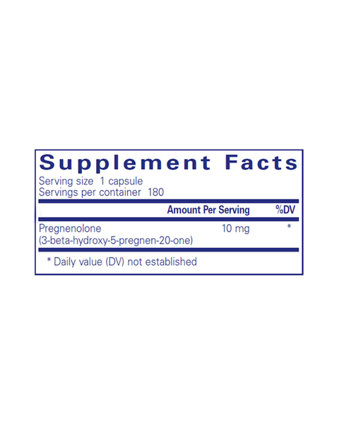 Pregnenolone – Natural Hormone Support for Mood, Memory & Immunity