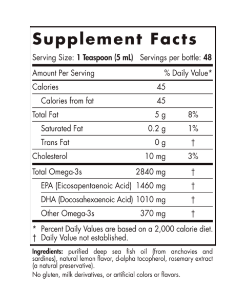 ProOmega® Liquid – High-Intensity Omega-3 for Glucose, Heart & Longevity Support
