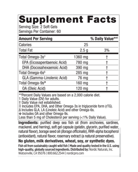 ProOmega Balance 3.6.9 — Complete Essential Fatty Acid Formula