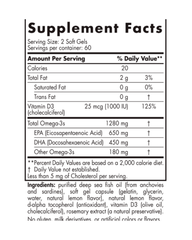 ProOmega®-D – Double-Strength Omega-3 with Vitamin D3 for Heart, Brain & Bone Health