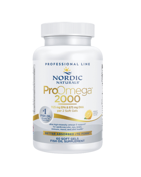 ProOmega® 2000 – Ultra-Concentrated Omega-3 Fish Oil