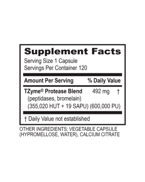 Protease High-Potency Digestive Enzyme Support