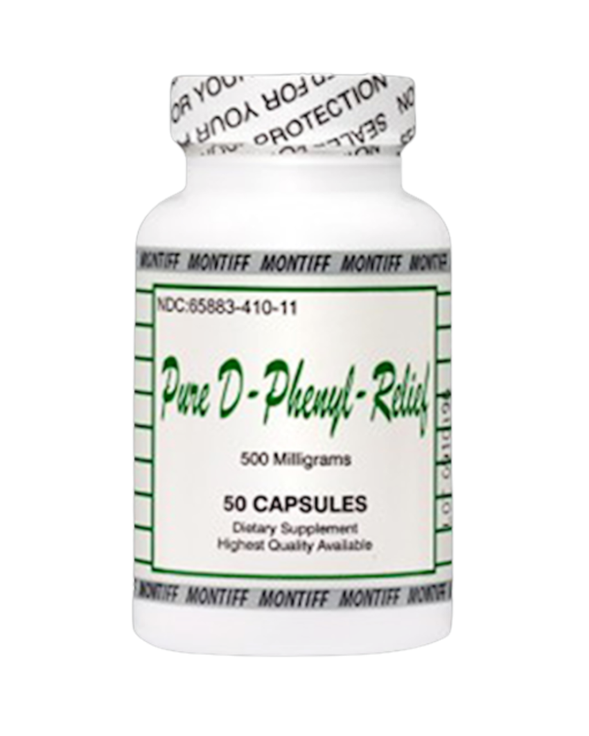 Pure D-Phenylalanine 500 mg Amino Acid