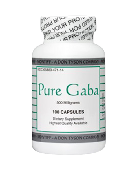 Pure GABA 500 mg Amino Acid Capsules