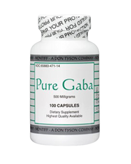 Pure GABA 500 mg Amino Acid Capsules