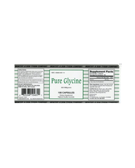 Pure Glycine 500 mg Amino Acid Capsules