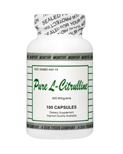 Pure L-Citrulline 600 mg Amino Acid Capsules