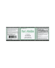 Pure L-Histidine 600 mg Amino Acid Capsules