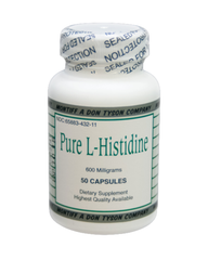 Pure L-Histidine 600 mg Amino Acid Capsules