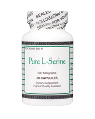 Pure L-Serine 500 mg Amino Acid Capsules