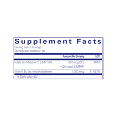 PureMelt B12 Folate – Great-Tasting Dissolving Lozenge