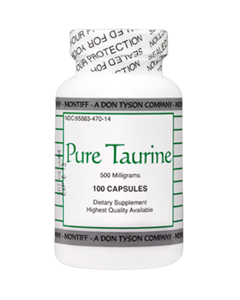 Pure Taurine 500 mg Amino Acid Capsules