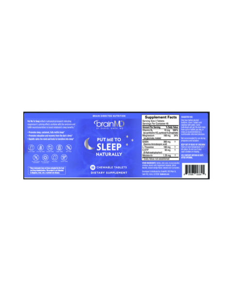 Put Me To Sleep Chewables for Restful Sleep
