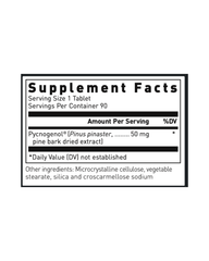 Pycnogenol 50mg Vascular & Antioxidant Support