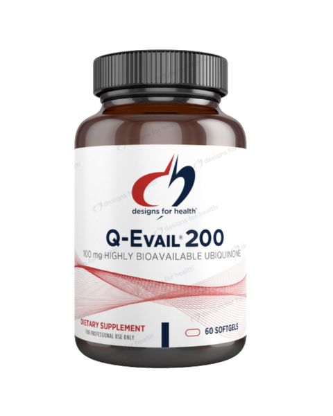 Q-Evail® CoQ10 200 mg Softgels | Enhanced Bioavailability Ubiquinone