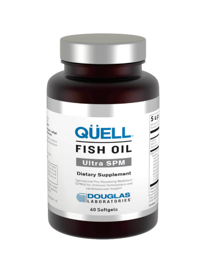 QÜELL Fish Oil Ultra SPM Omega-3 Support