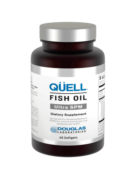 QÜELL Fish Oil Ultra SPM Omega-3 Support