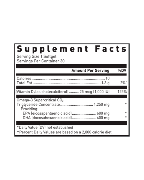 QÜELL Fish Oil EPA DHA + Vitamin D3
