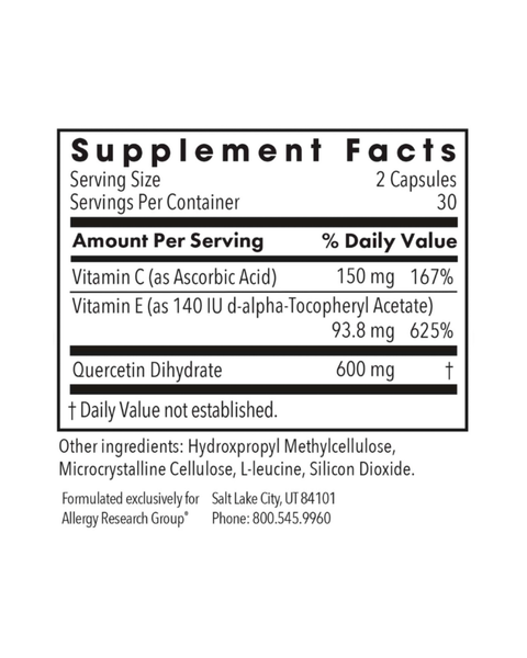 Quercetin 300 Antioxidant Immune Support