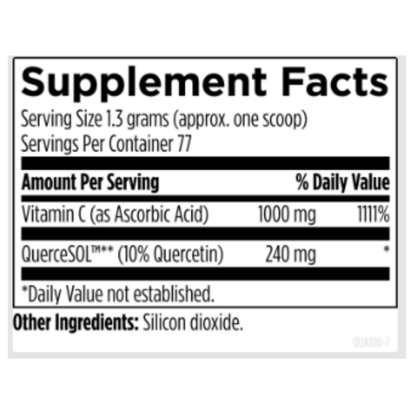 Quercetin Ascorbate Powder Designs for Health
