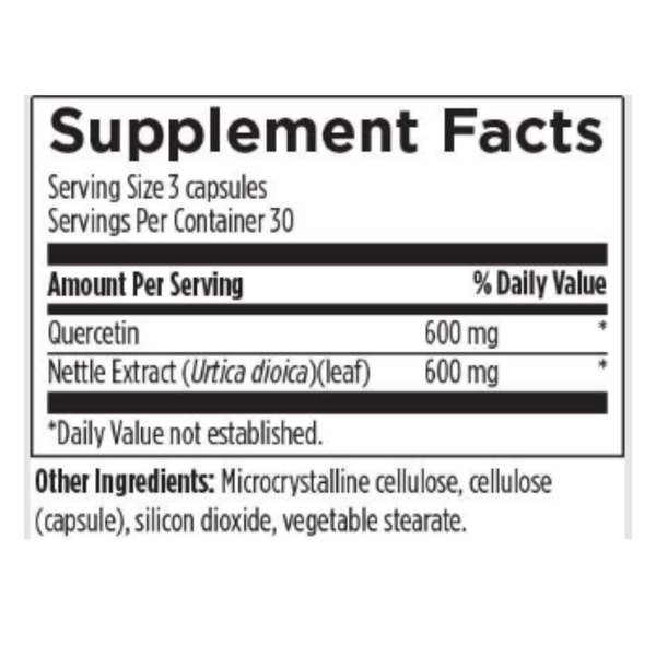 Quercetin + Nettles Designs for Health