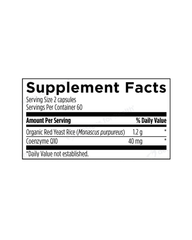 RYR Synergy™ – Red Yeast Rice with CoQ10 for Healthy Cholesterol & Cardiovascular Support