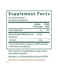 Rhodiola Stress & Energy Support