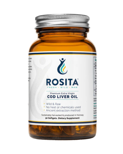 Rosita Extra Virgin Cod Liver Oil Softgels
