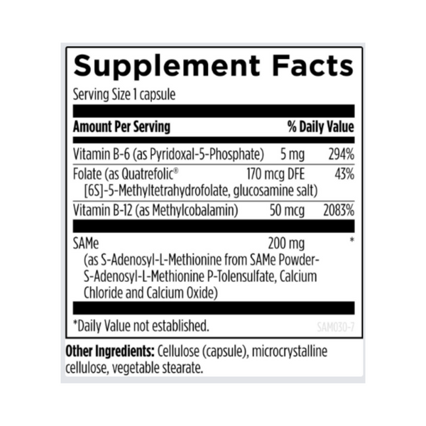 SAMe – Methylation & Cellular Support
