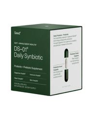 DS-01® Daily Synbiotic – 24-Strain Probiotic & Prebiotic for Gut Health, Bloating Support & Digestive Regularity