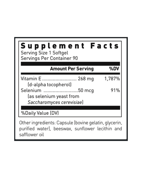 Selenium + Vitamin E Antioxidant Support