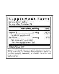 Selenium + Vitamin E Antioxidant Support