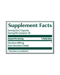 Strontium Boost Bone Support Supplement