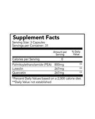 SunBalance™ Veggie Caps – 93 Count, Nervous System & Cellular Support with PEA, Luteolin & Quercetin