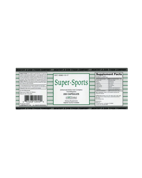 Super-Sports Amino Acid Performance Support